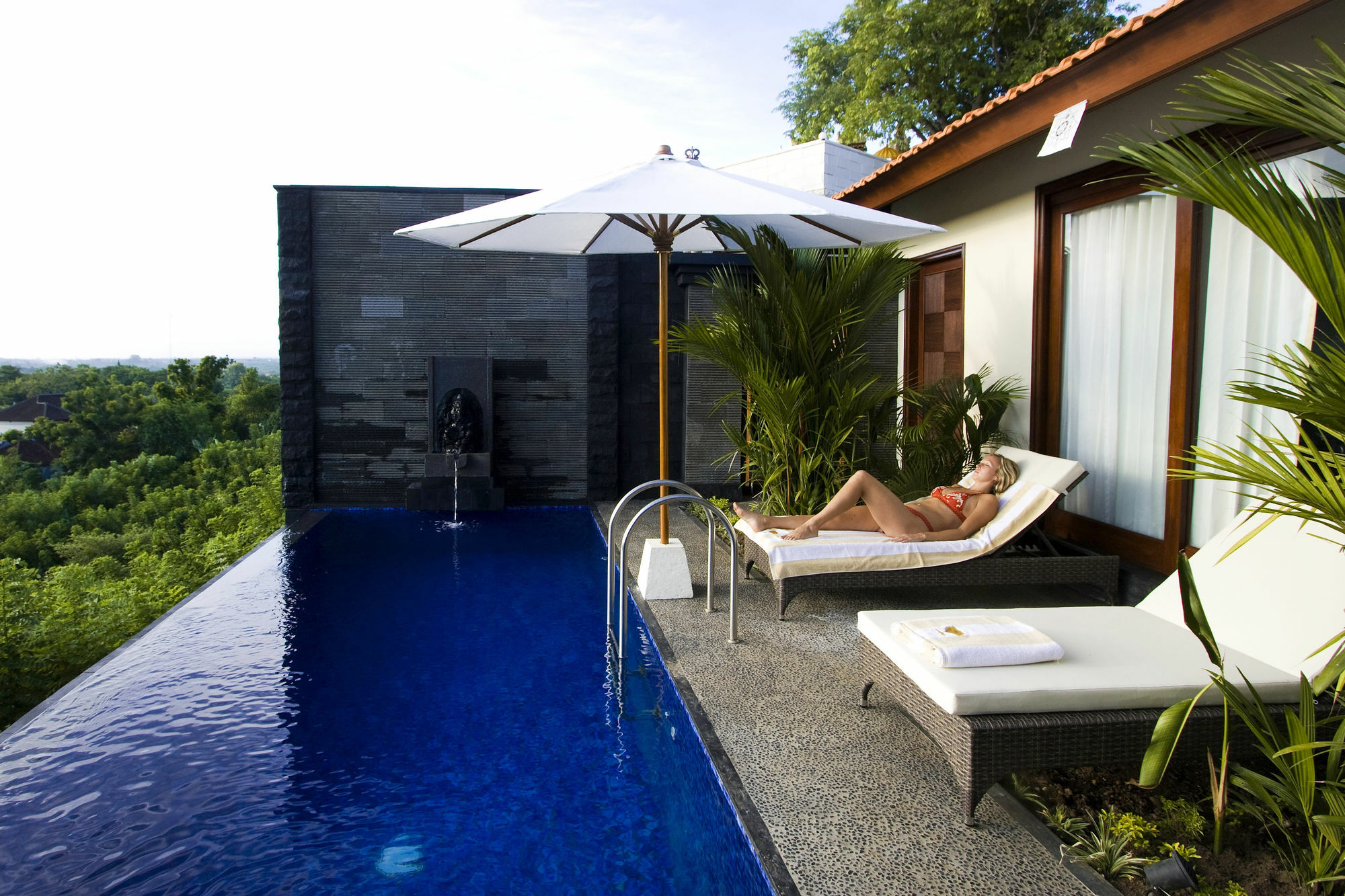 Jimbaran Cliffs Private Pool Hotel & Spa Eksteriør billede